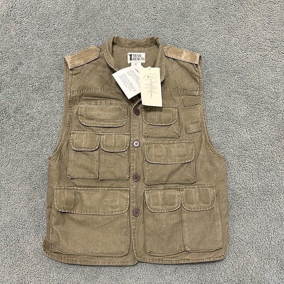 VTG Trail Designs Traveler Vest Hunting Fishing Safari Photography men’s M - Picture 1 of 6